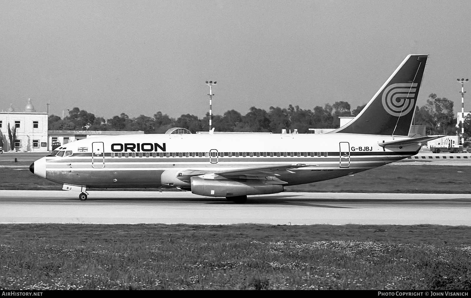 Aircraft Photo of G-BJBJ | Boeing 737-2T5/Adv | Orion Airways | AirHistory.net #446110
