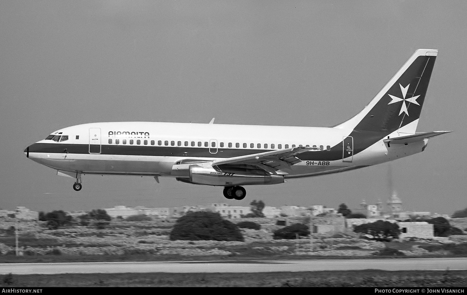 Aircraft Photo of 9H-ABB | Boeing 737-2Y5/Adv | Air Malta | AirHistory.net #446111