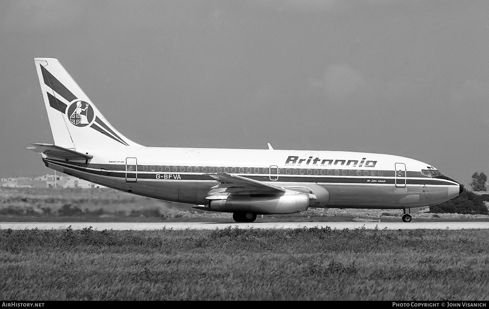Aircraft Photo of G-BFVA | Boeing 737-204/Adv | Britannia Airways | AirHistory.net #446112