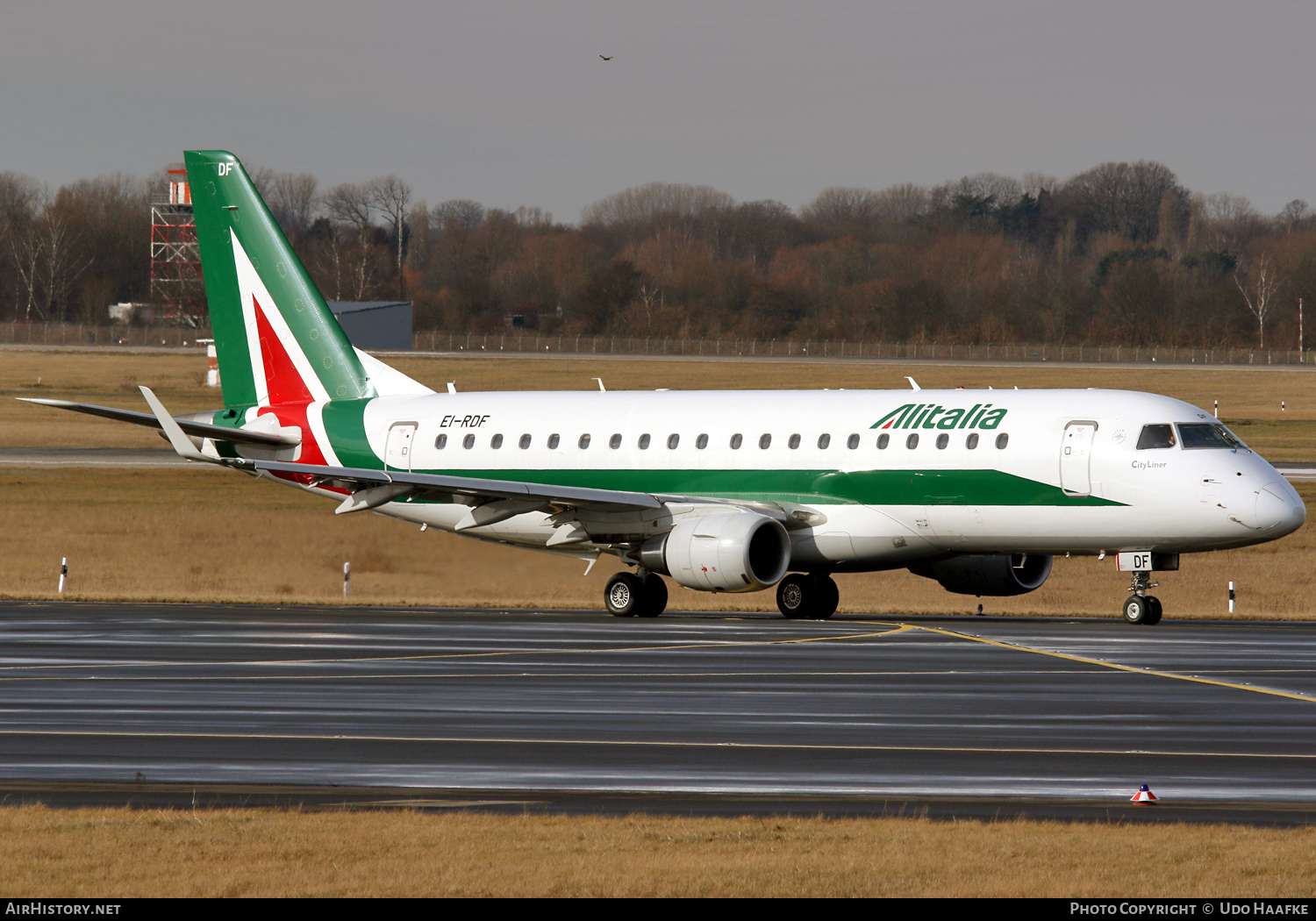 Aircraft Photo of EI-RDF | Embraer 175STD (ERJ-170-200STD) | Alitalia CityLiner | AirHistory.net #446119