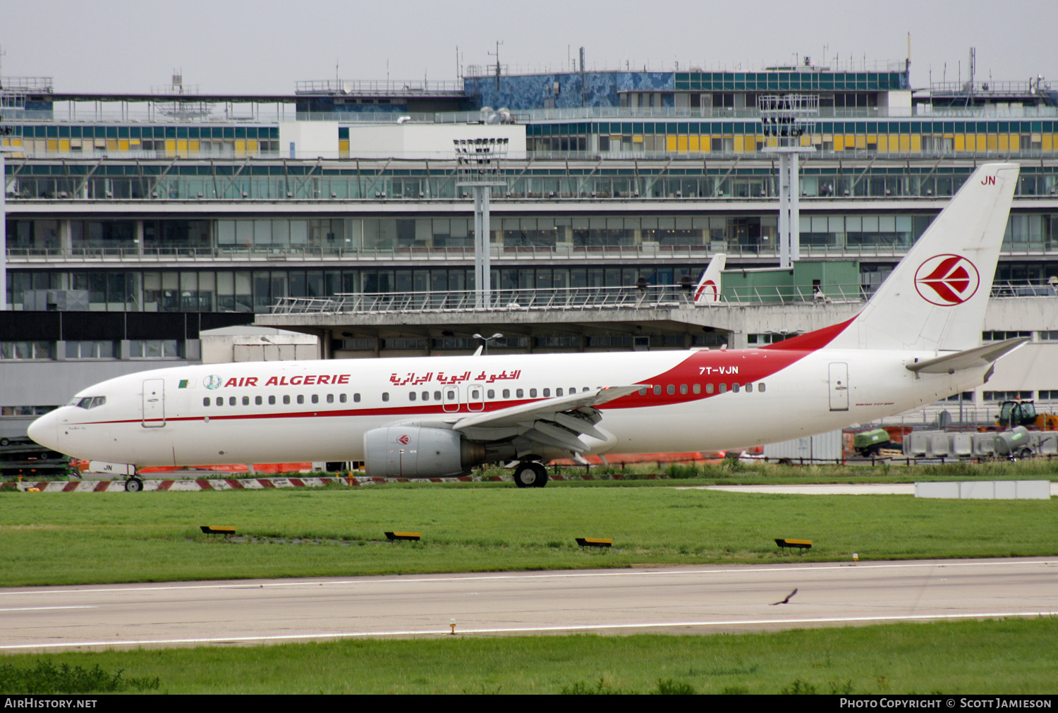 Aircraft Photo of 7T-VJN | Boeing 737-8D6 | Air Algérie | AirHistory.net #446140