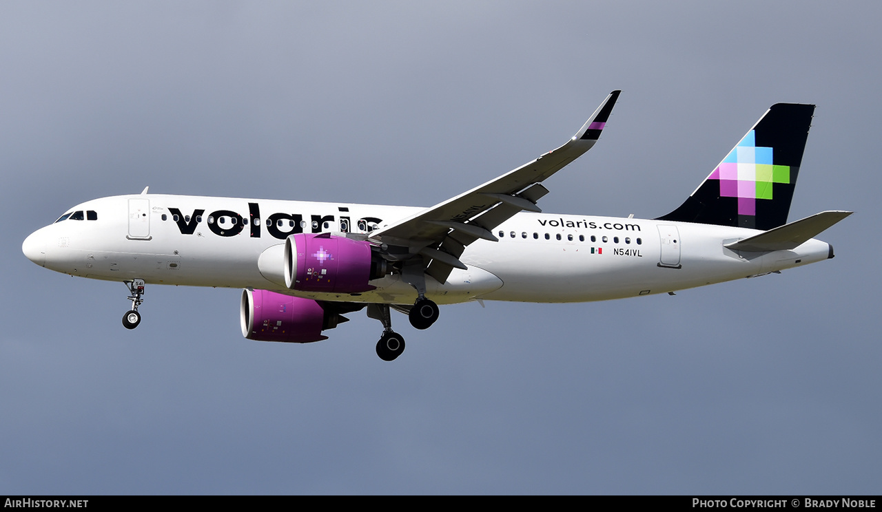 Aircraft Photo of N541VL | Airbus A320-271N | Volaris | AirHistory.net #446151