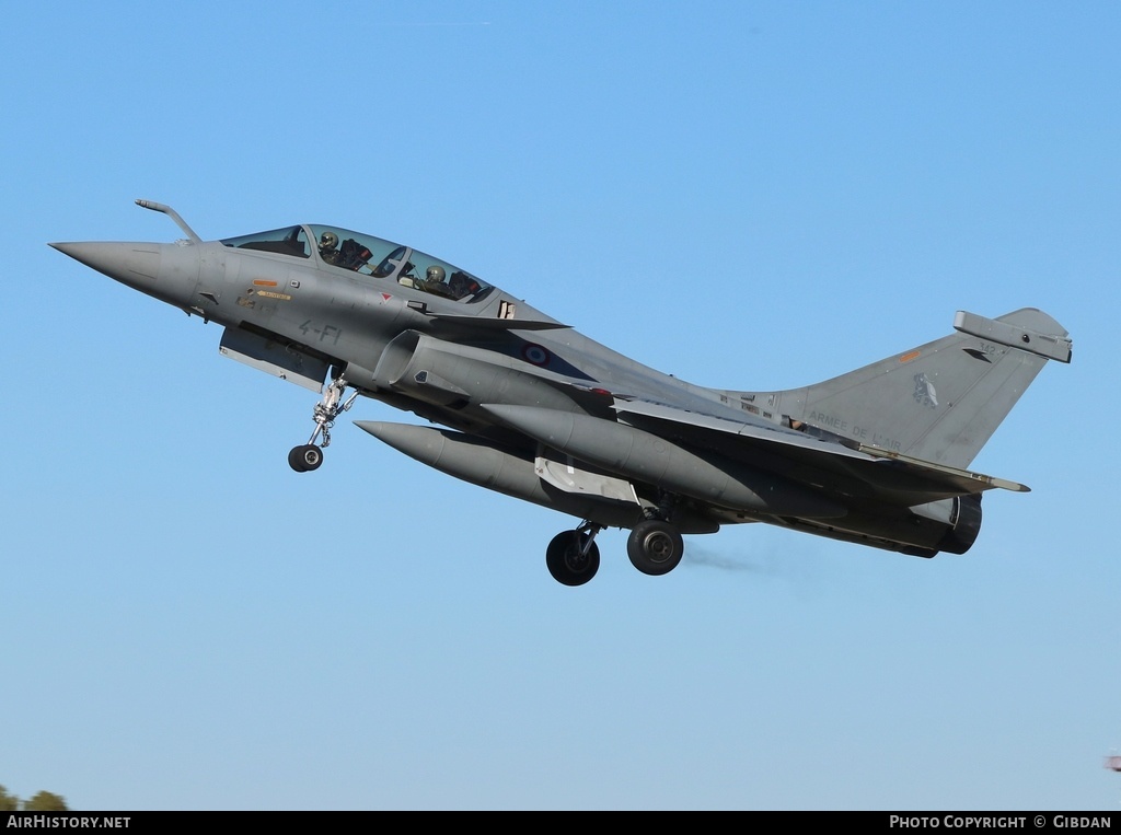 Aircraft Photo of 342 | Dassault Rafale B | France - Air Force | AirHistory.net #446165