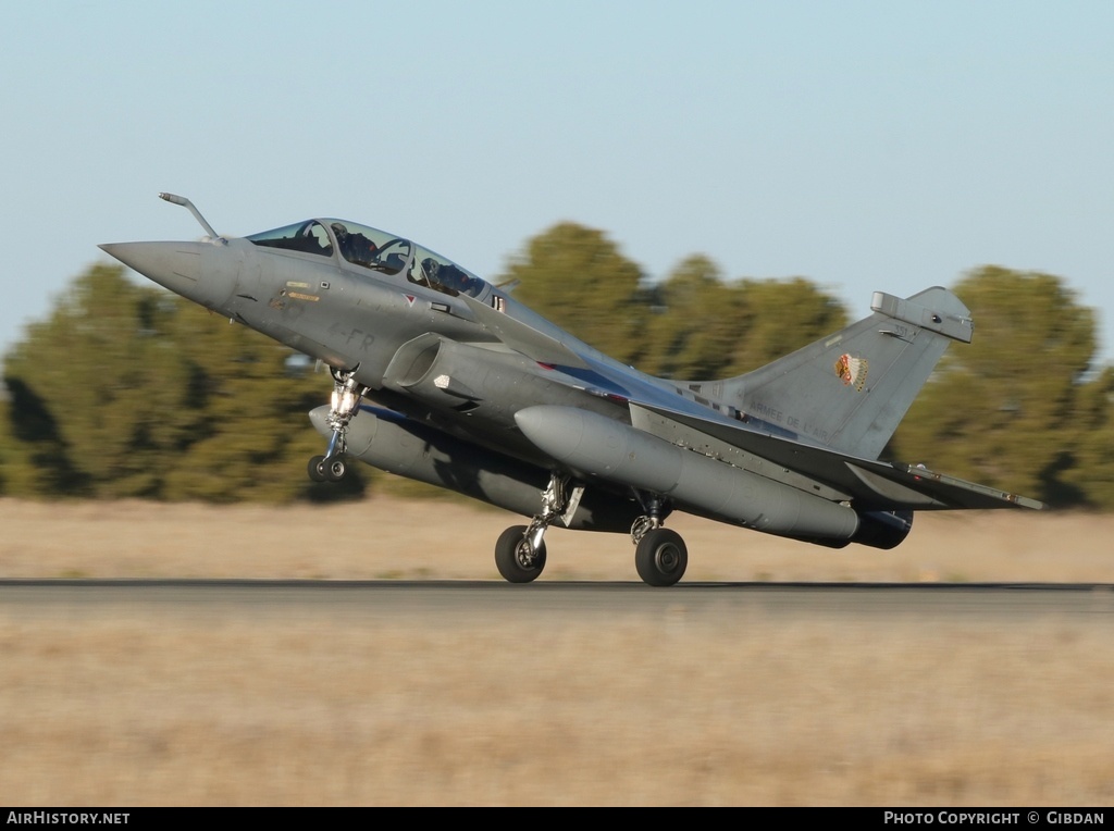 Aircraft Photo of 351 | Dassault Rafale B | France - Air Force | AirHistory.net #446172