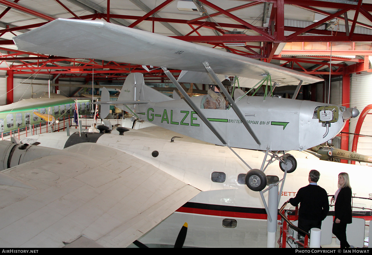 Aircraft Photo of G-ALZE | Britten-Norman BN-1F | AirHistory.net #446182