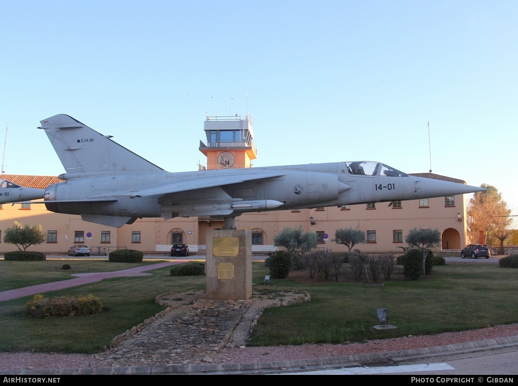 Aircraft Photo of C.14-01 | Dassault Mirage F1EDA | Spain - Air Force | AirHistory.net #446218