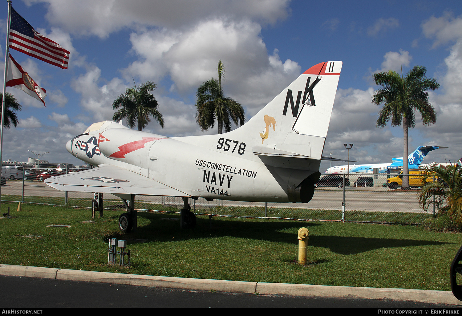 Aircraft Photo of 142166 | Douglas A-4B Skyhawk | George T Baker Aviation School | USA - Navy | AirHistory.net #446231