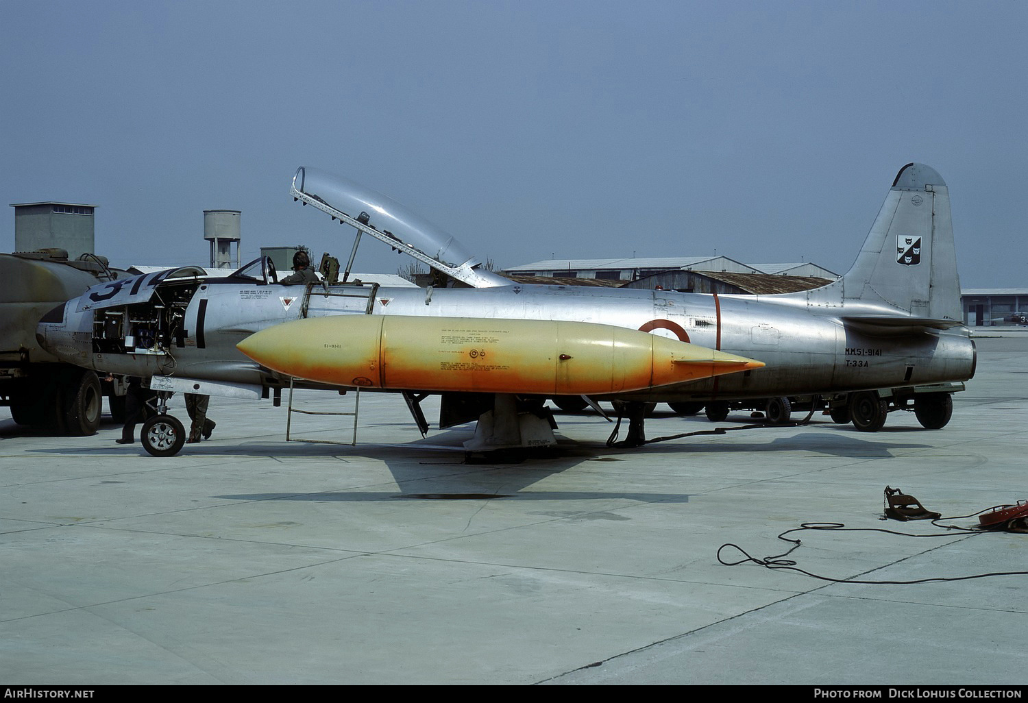 Aircraft Photo of MM51-9141 | Lockheed T-33A | Italy - Air Force | AirHistory.net #446237