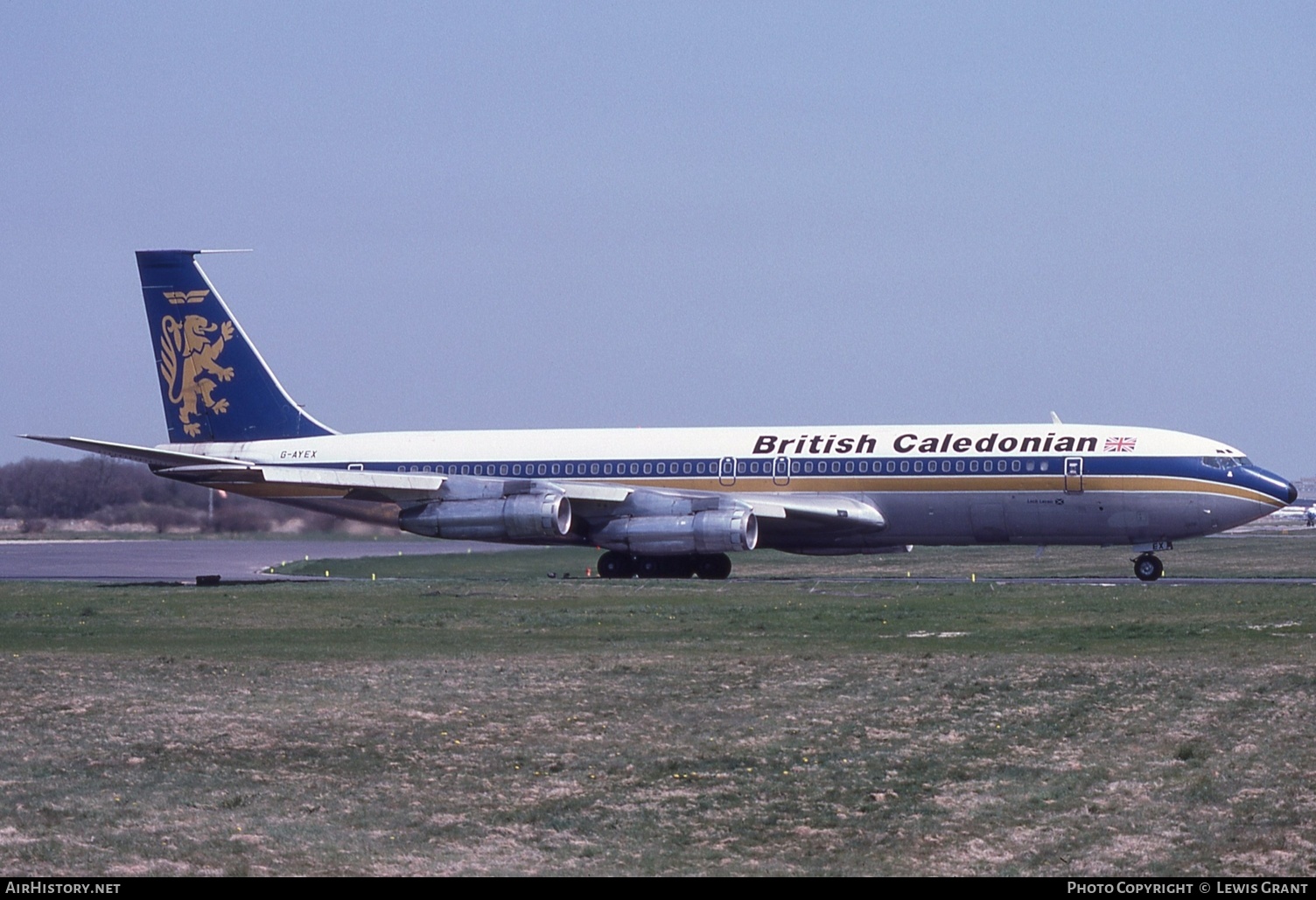 Aircraft Photo of G-AYEX | Boeing 707-355C | British Caledonian Airways | AirHistory.net #446255