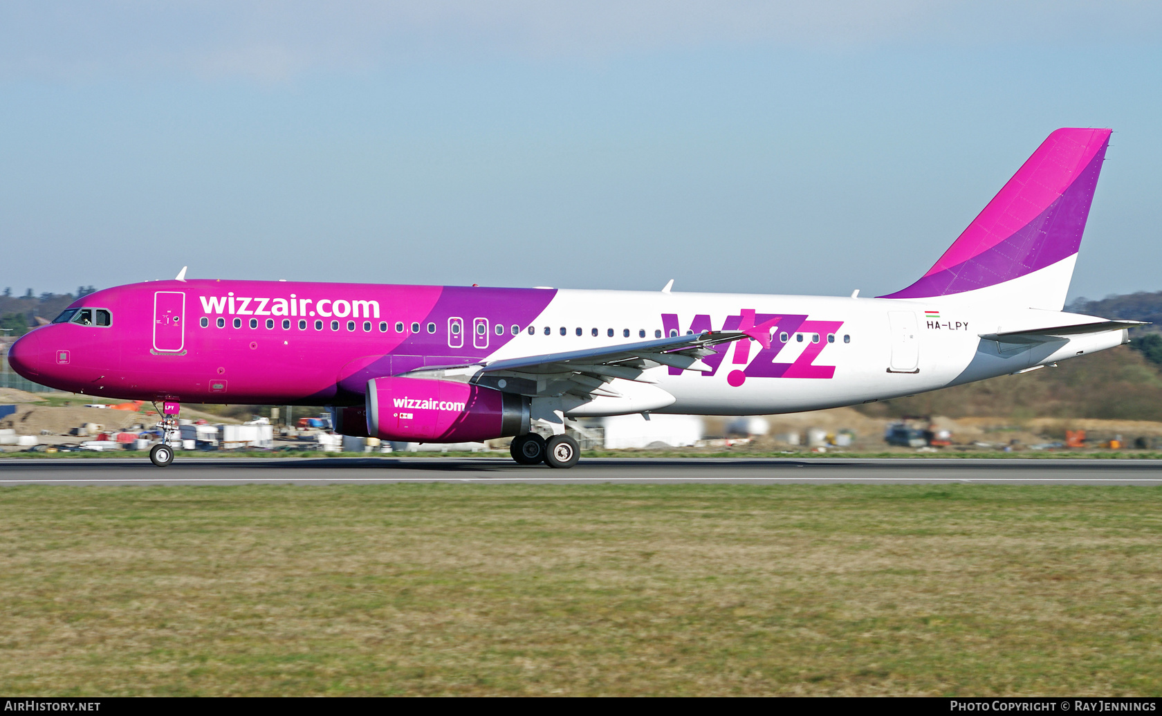 Aircraft Photo of HA-LPY | Airbus A320-232 | Wizz Air | AirHistory.net #446257