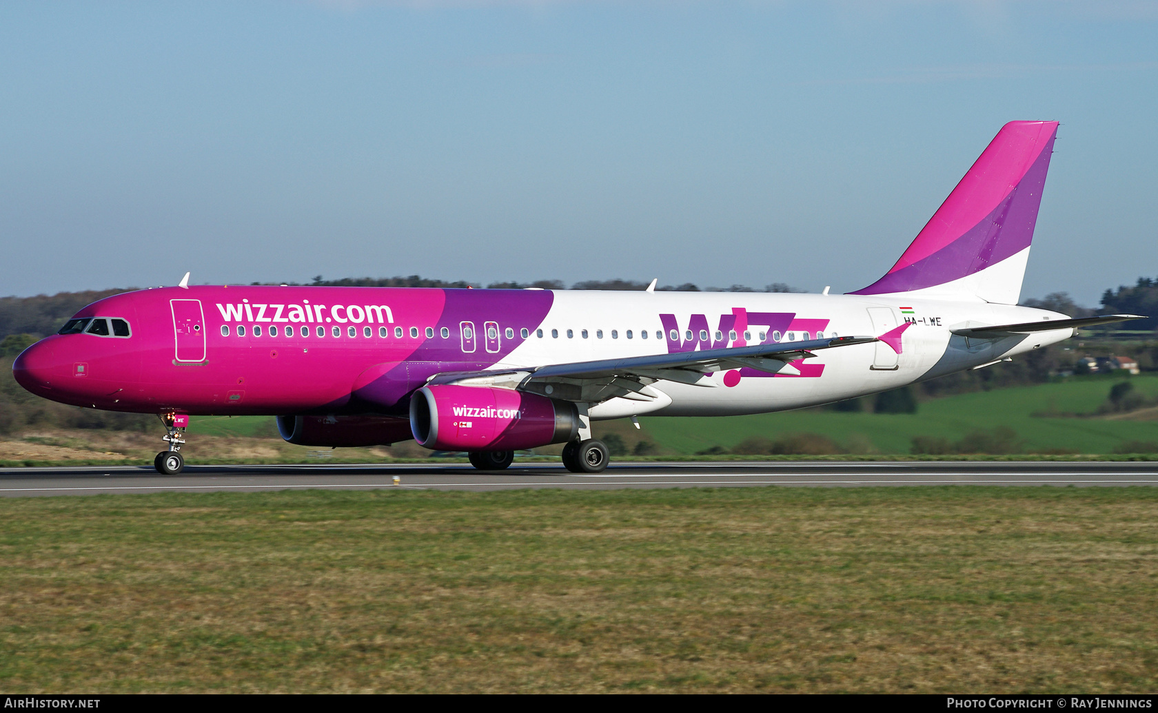 Aircraft Photo of HA-LWE | Airbus A320-232 | Wizz Air | AirHistory.net #446277