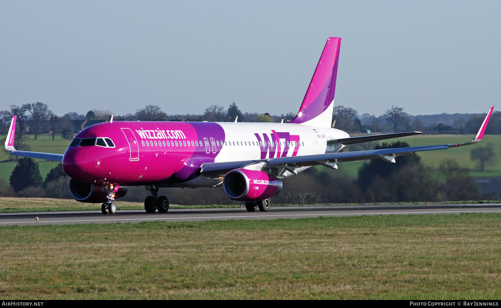 Aircraft Photo of HA-LWX | Airbus A320-232 | Wizz Air | AirHistory.net #446281