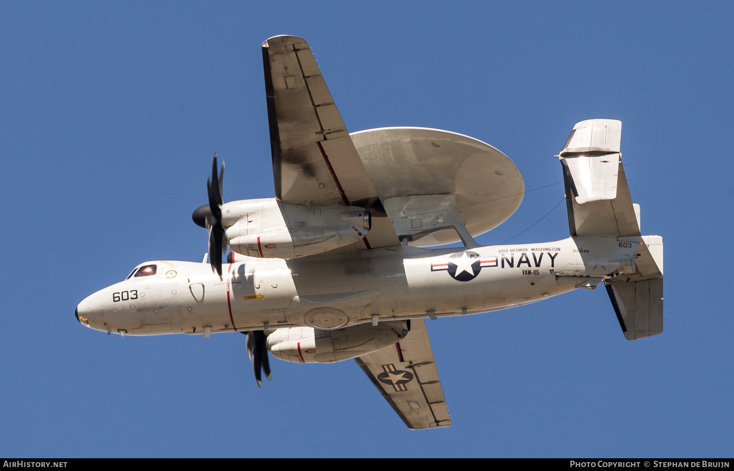 Aircraft Photo of 165649 | Grumman E-2C Hawkeye | USA - Navy | AirHistory.net #446285