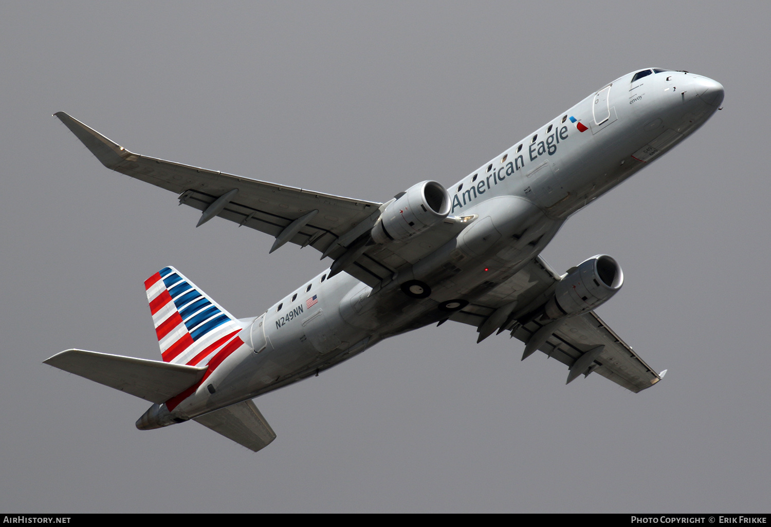 Aircraft Photo of N249NN | Embraer 175LR (ERJ-170-200LR) | American Eagle | AirHistory.net #446316