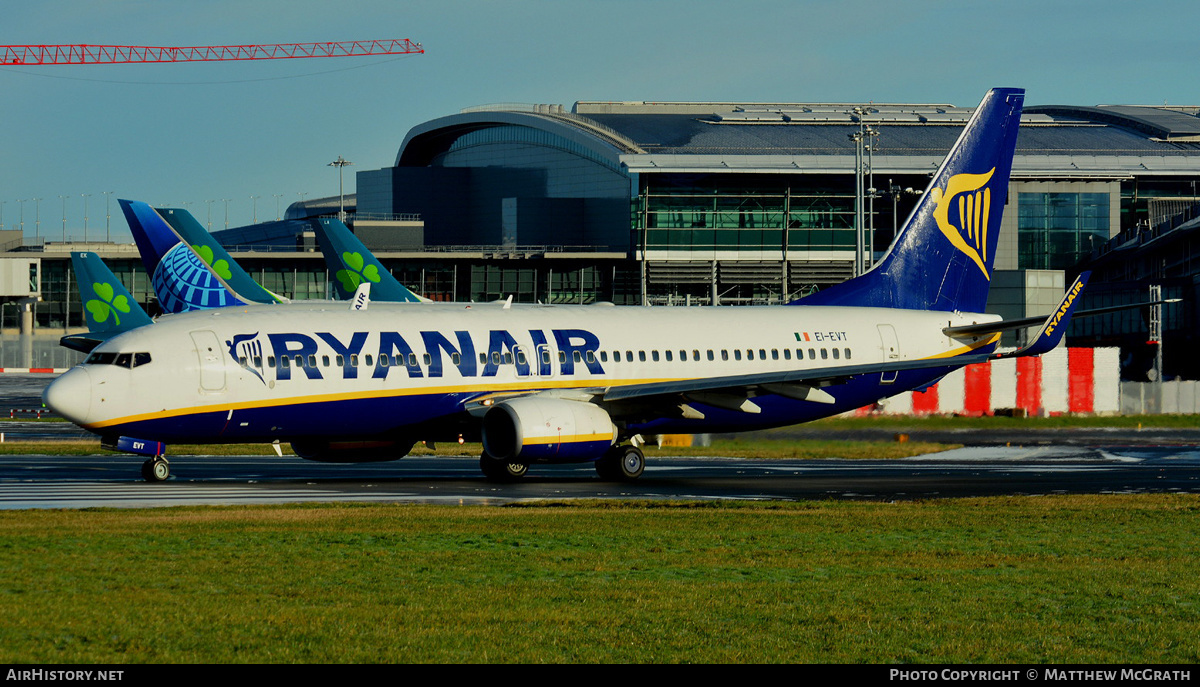 Aircraft Photo of EI-EVT | Boeing 737-8AS | Ryanair | AirHistory.net #446327