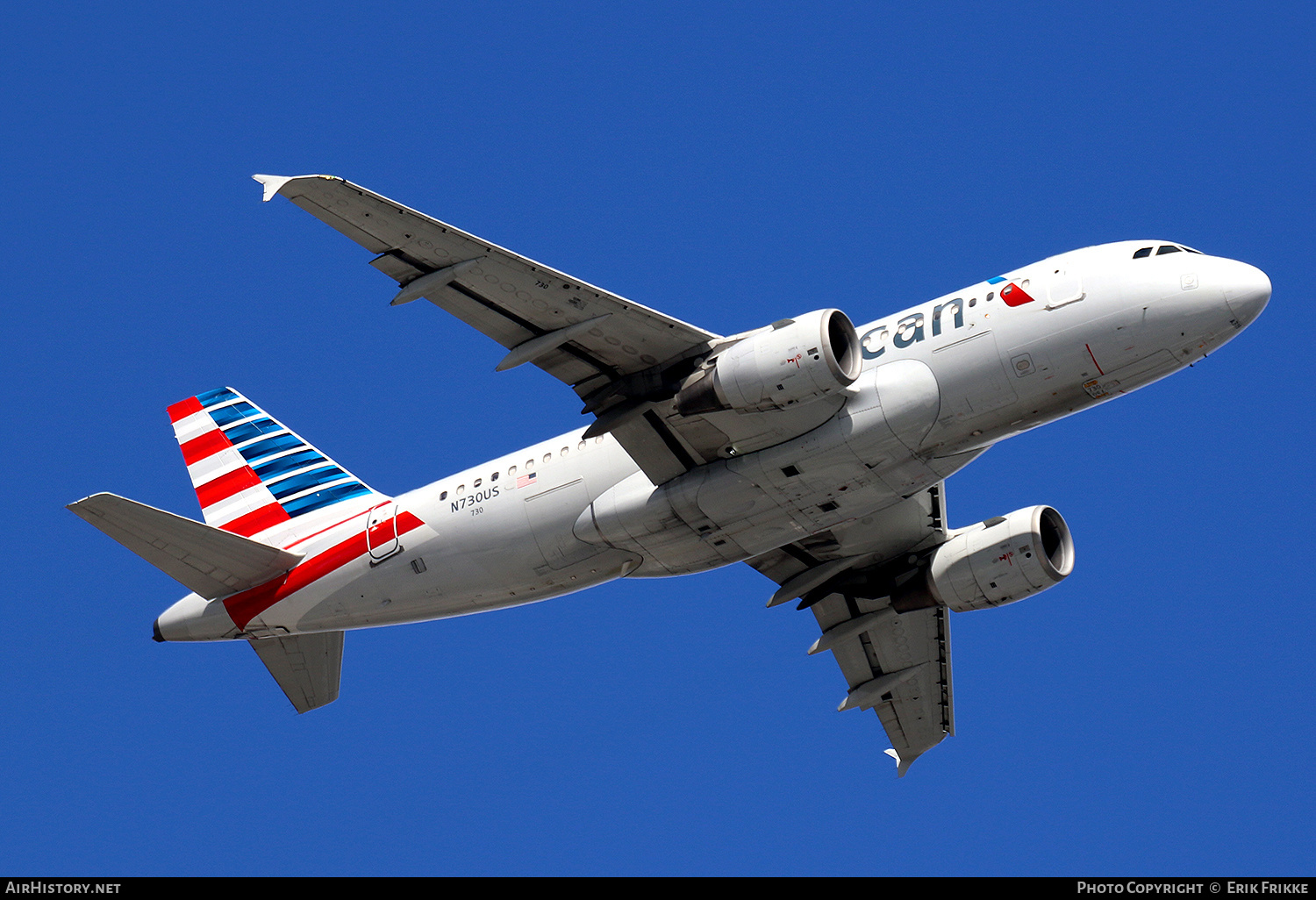 Aircraft Photo of N730US | Airbus A319-112 | American Airlines | AirHistory.net #446329