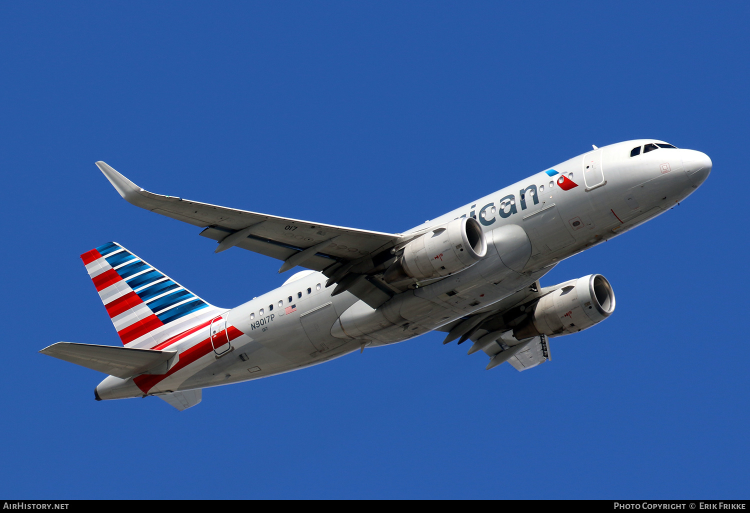 Aircraft Photo of N9017P | Airbus A319-115 | American Airlines | AirHistory.net #446335