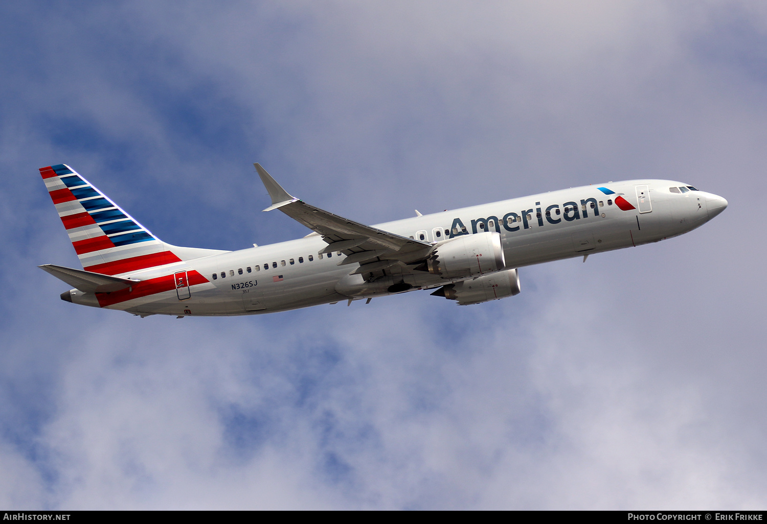 Aircraft Photo of N326SJ | Boeing 737-8 Max 8 | American Airlines | AirHistory.net #446336