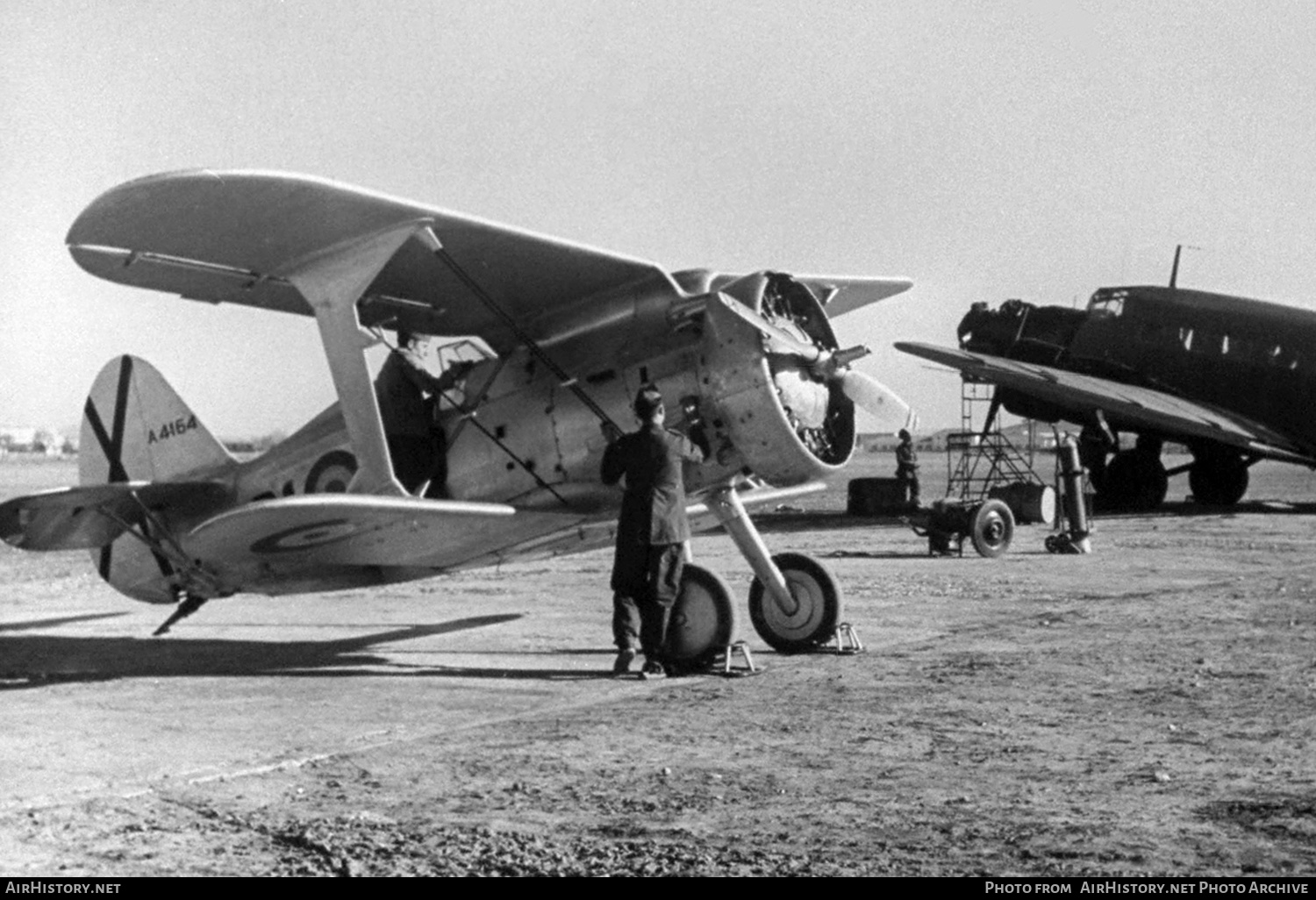 Aircraft Photo of A.4-164 | Polikarpov I-15bis | Spain - Air Force | AirHistory.net #446365