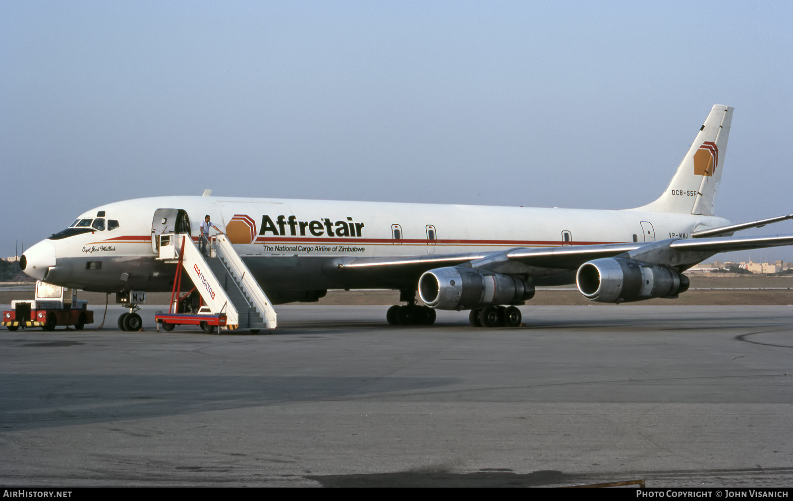 Aircraft Photo of VP-WMJ | Douglas DC-8-55(F) | Affretair | AirHistory.net #446372