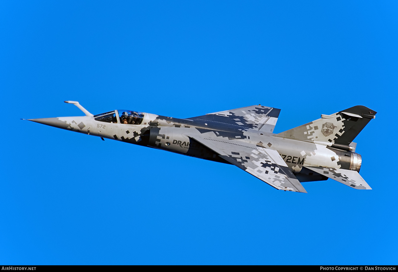 Aircraft Photo of N572EM | Dassault Mirage F1M | Draken International | AirHistory.net #446374