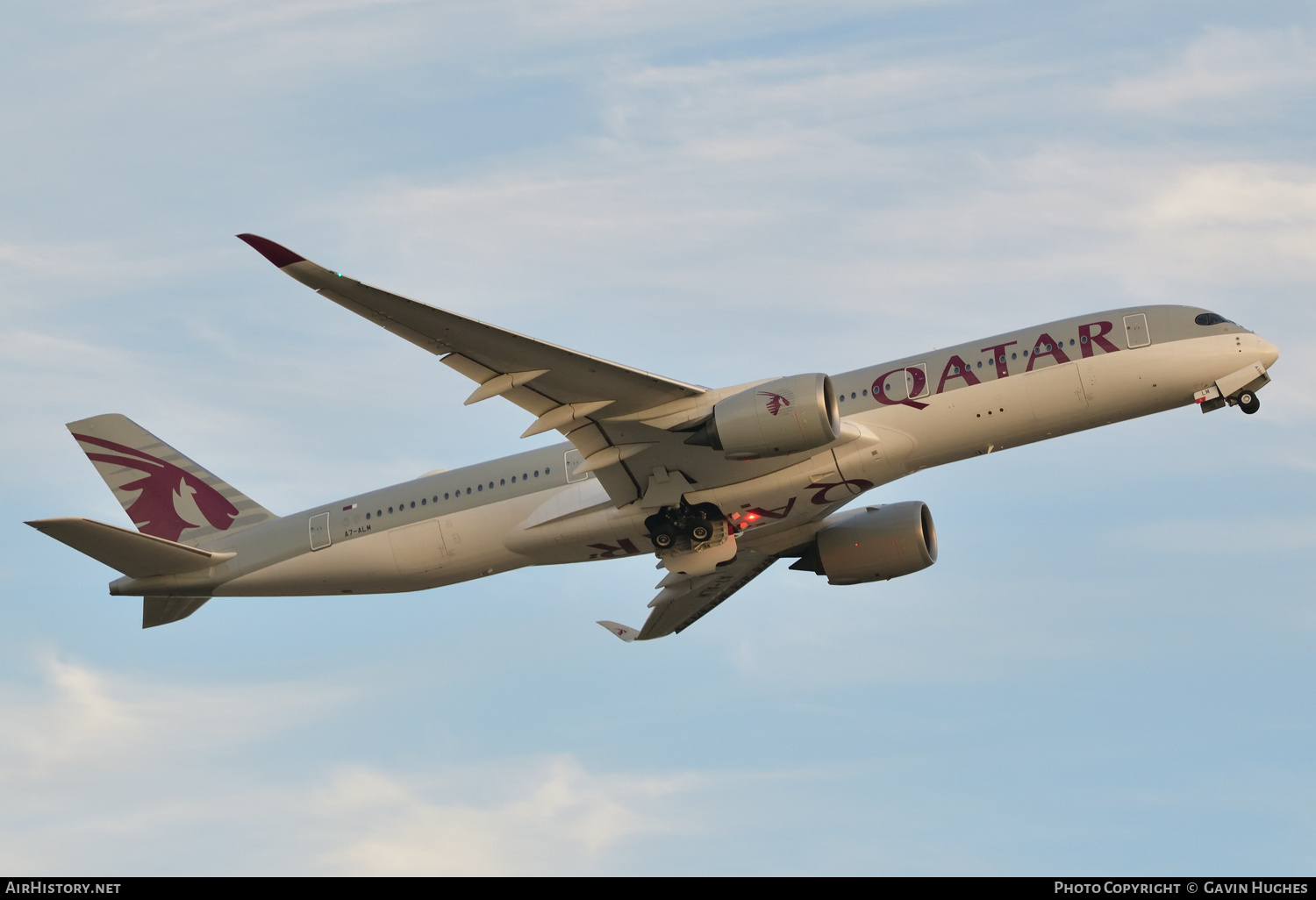 Aircraft Photo of A7-ALM | Airbus A350-941 | Qatar Airways | AirHistory.net #446380