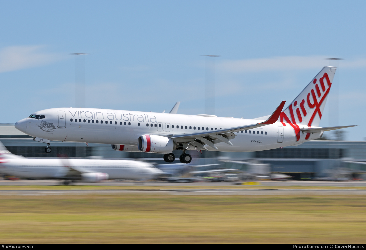 Aircraft Photo of VH-YQG | Boeing 737-8FE | Virgin Australia Airlines | AirHistory.net #446383