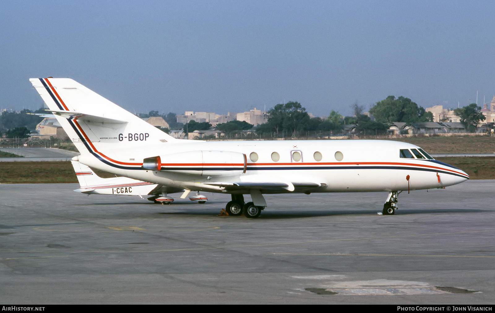 Aircraft Photo of G-BGOP | Dassault Falcon 20F | AirHistory.net #446389