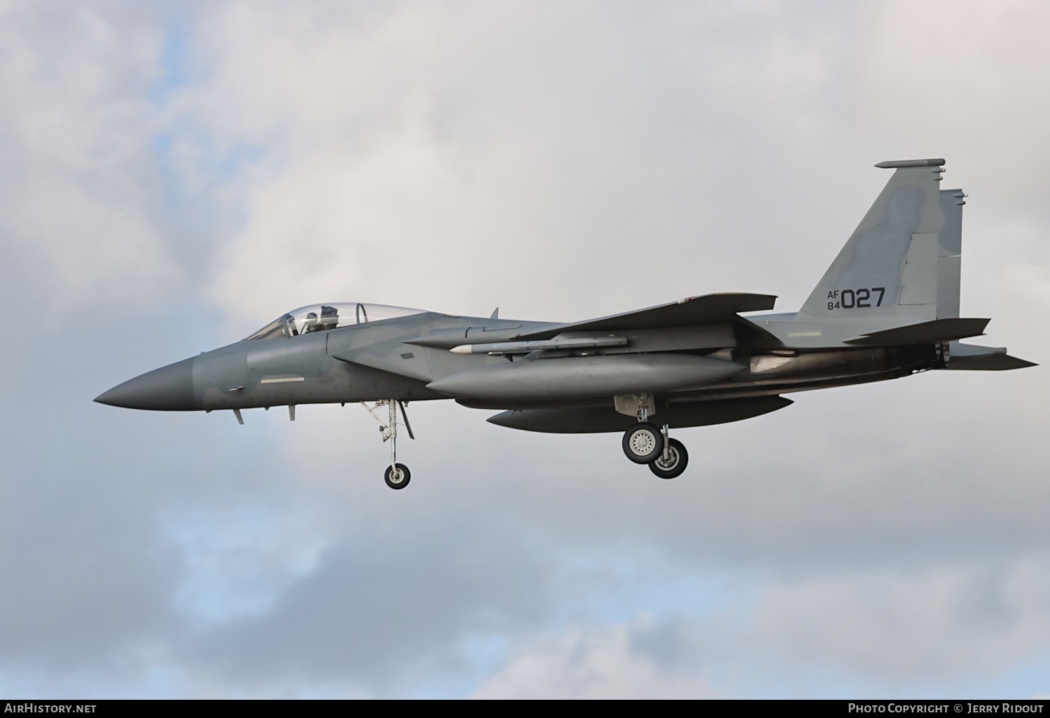 Aircraft Photo of 84-0027 / AF84-027 | McDonnell Douglas F-15C Eagle | USA - Air Force | AirHistory.net #446392