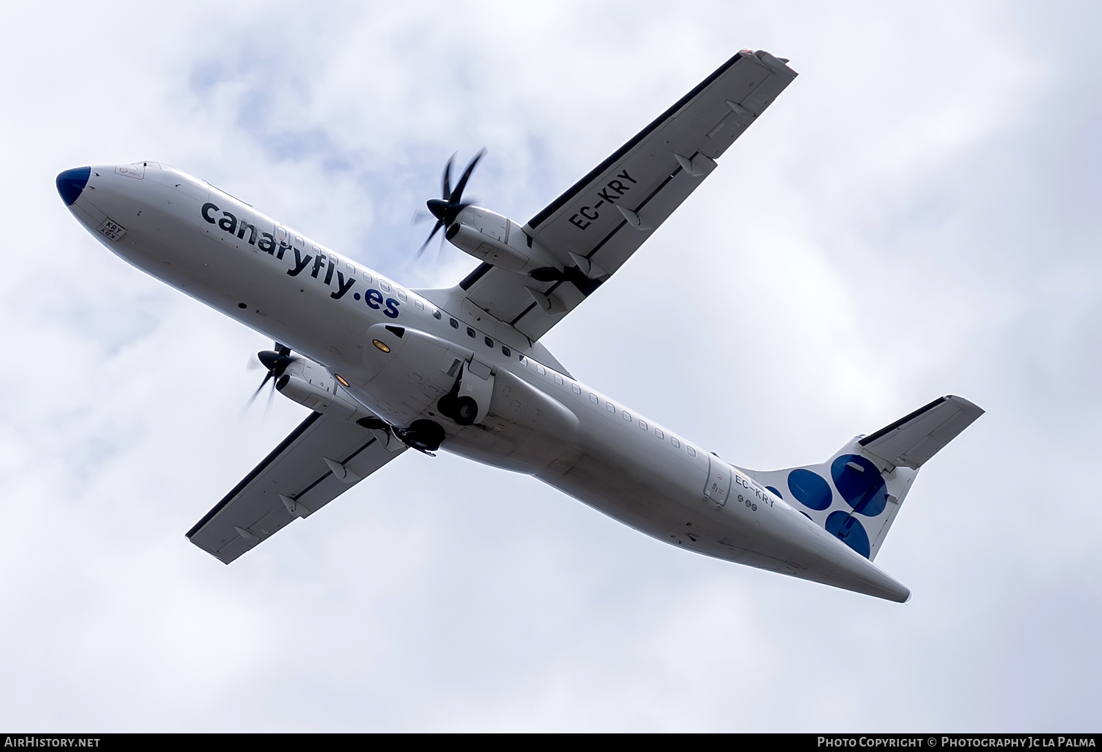 Aircraft Photo of EC-KRY | ATR ATR-72-500 (ATR-72-212A) | Canaryfly | AirHistory.net #446399
