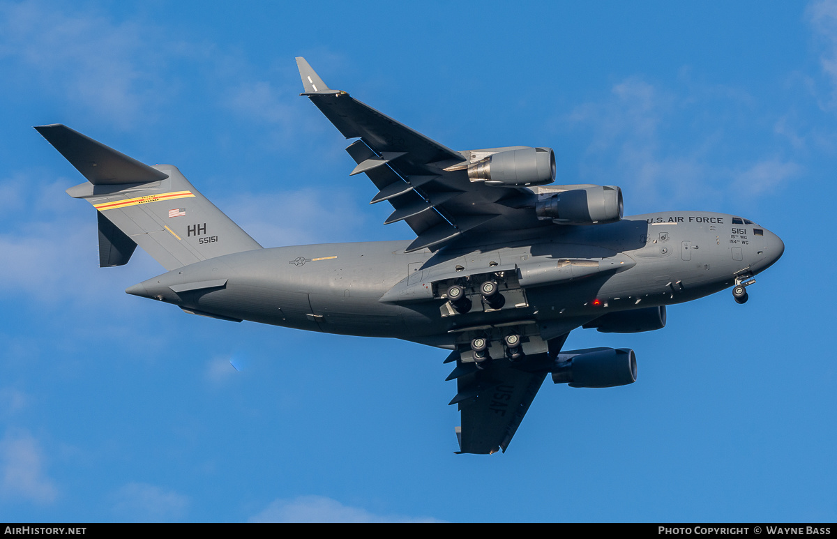 Aircraft Photo of 05-5151 | Boeing C-17A Globemaster III | USA - Air Force | AirHistory.net #446402