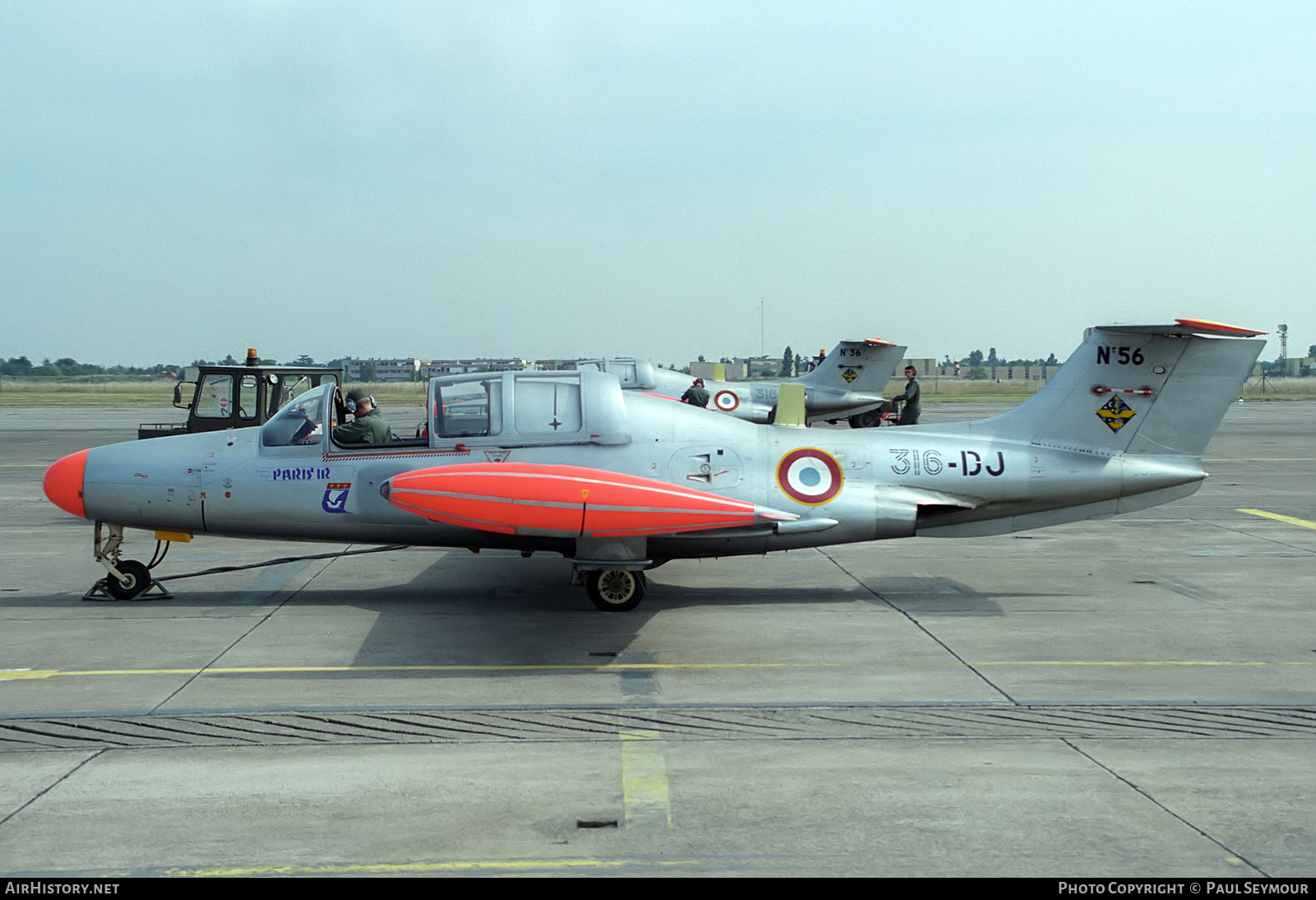 Aircraft Photo of 56 | Morane-Saulnier MS-760 Paris IR | France - Air Force | AirHistory.net #446409