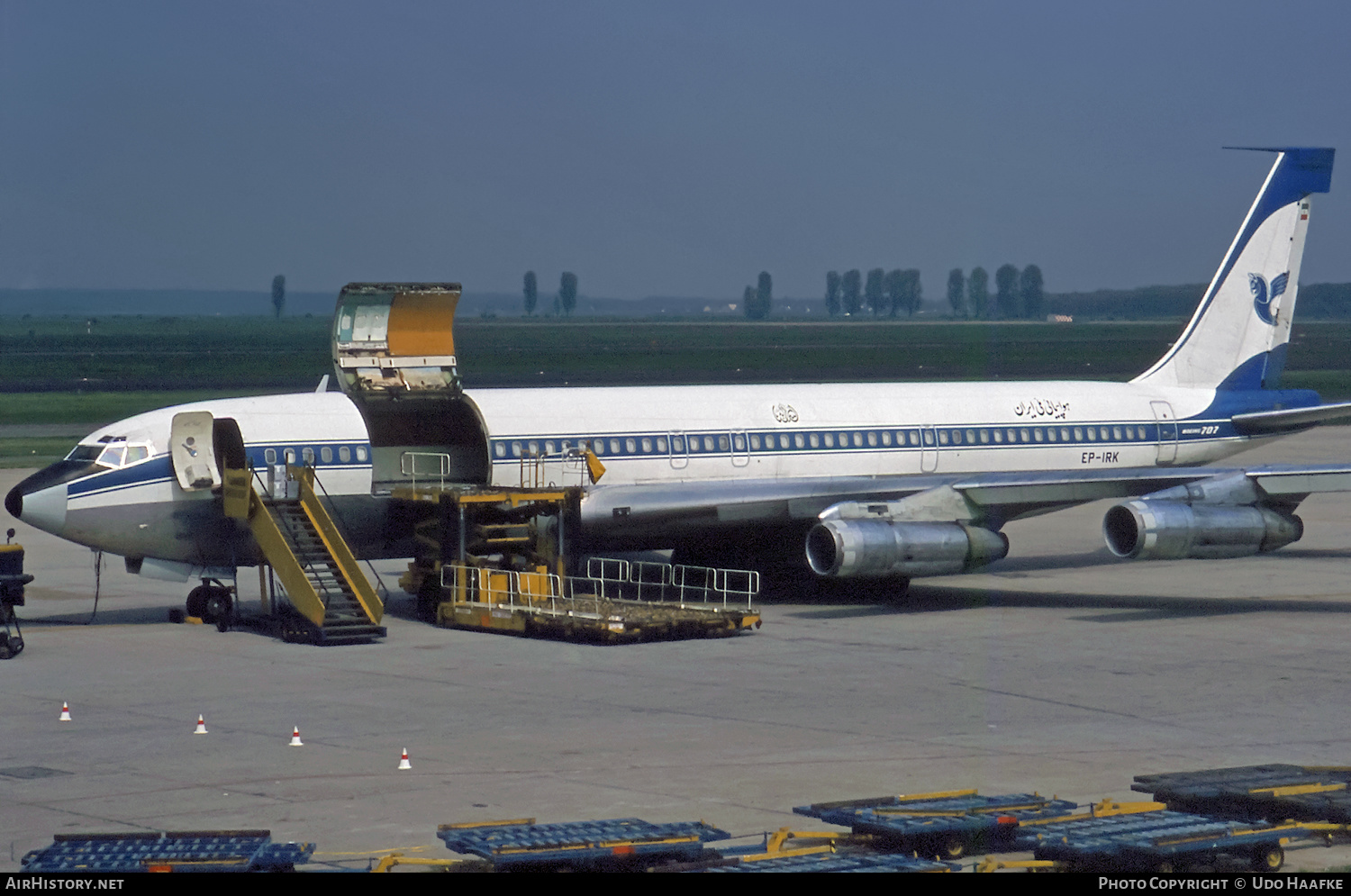 Aircraft Photo of EP-IRK | Boeing 707-321C | Iran Air | AirHistory.net #446414
