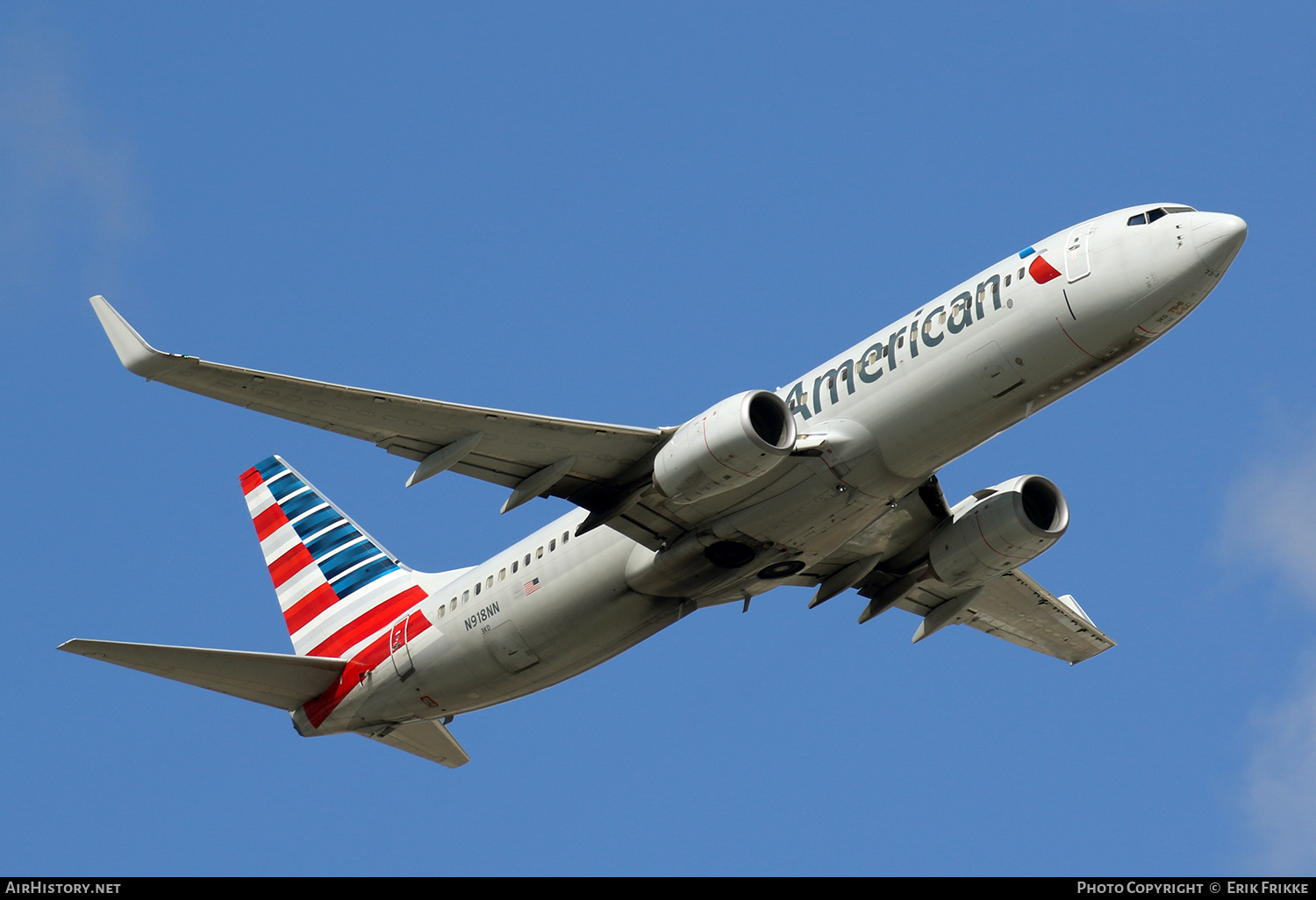 Aircraft Photo of N918NN | Boeing 737-823 | American Airlines | AirHistory.net #446418