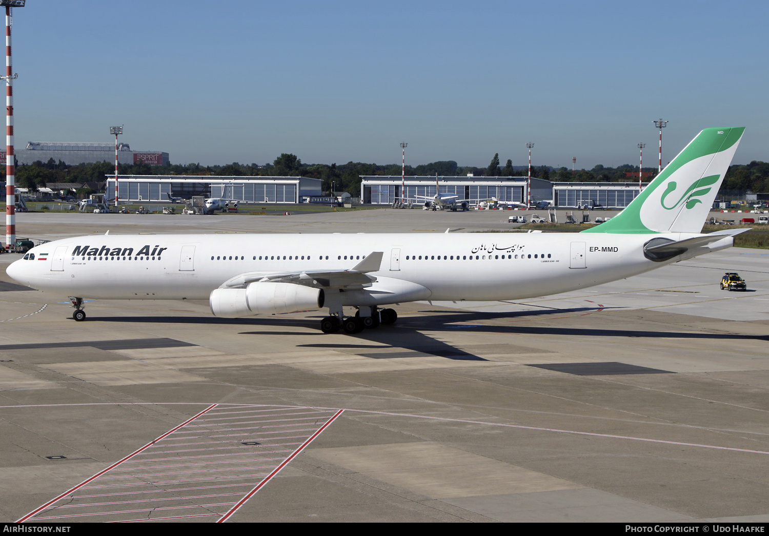 Aircraft Photo of EP-MMD | Airbus A340-313 | Mahan Air | AirHistory.net #446425