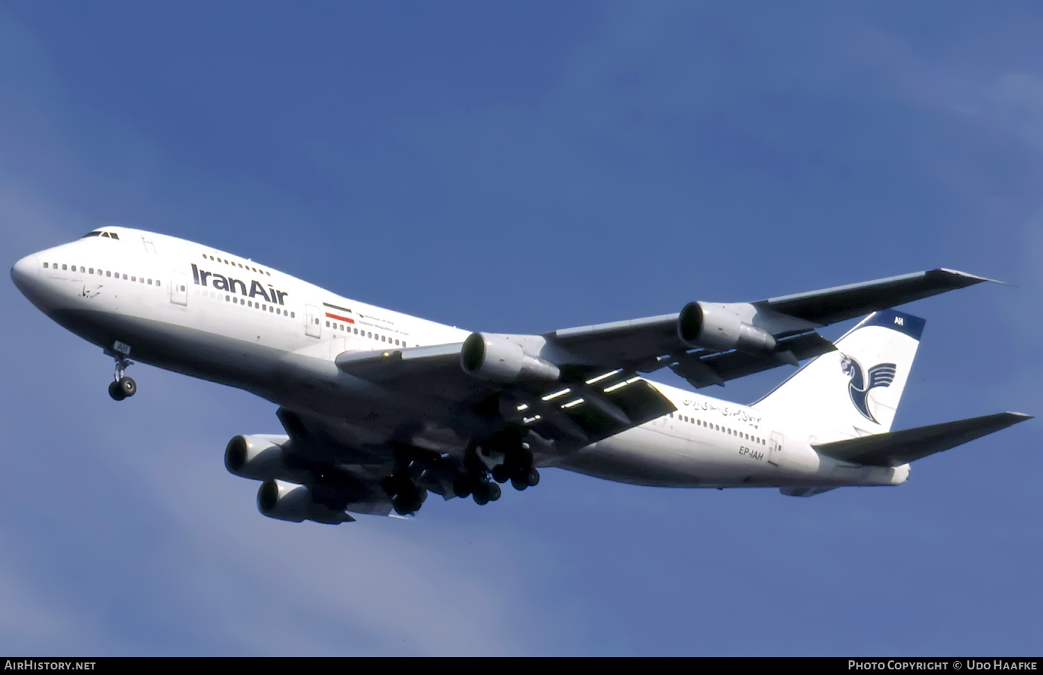 Aircraft Photo of EP-IAH | Boeing 747-286BM | Iran Air | AirHistory.net #446426