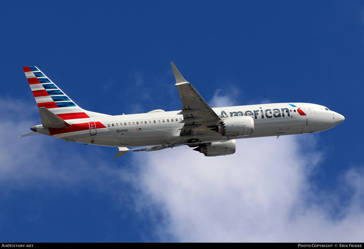 Aircraft Photo of N341SV | Boeing 737-8 Max 8 | American Airlines | AirHistory.net #446447