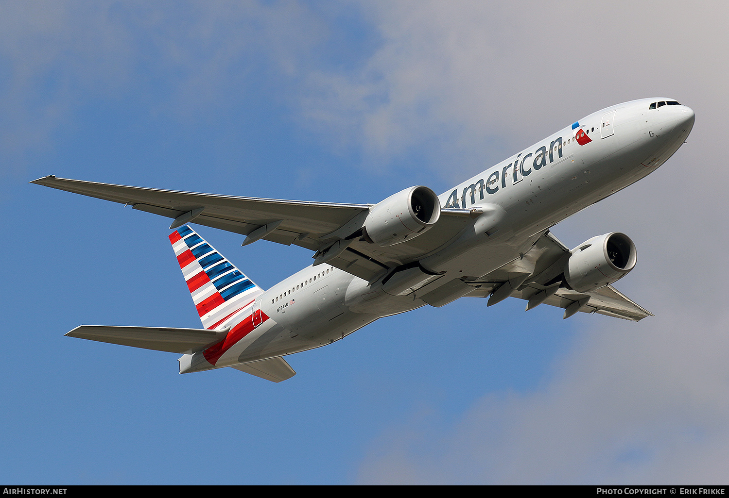 Aircraft Photo of N774AN | Boeing 777-223/ER | American Airlines | AirHistory.net #446460