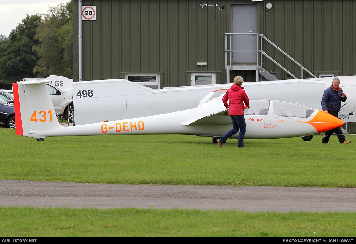 Aircraft Photo of G-DEHO | Schleicher ASK-21 | Lasham Gliding Society | AirHistory.net #446461
