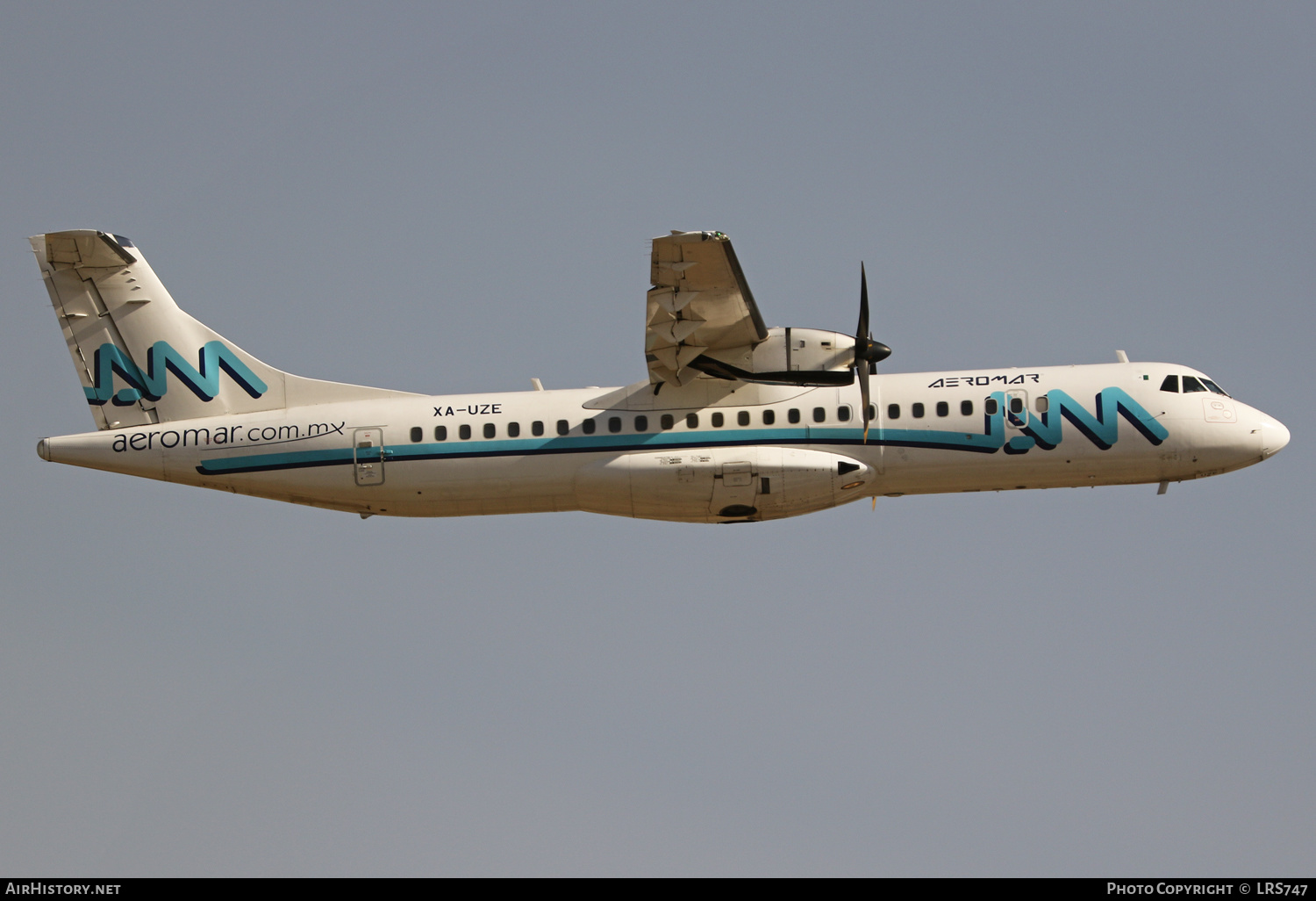 Aircraft Photo of XA-UZE | ATR ATR-72-600 (ATR-72-212A) | Aeromar | AirHistory.net #446480