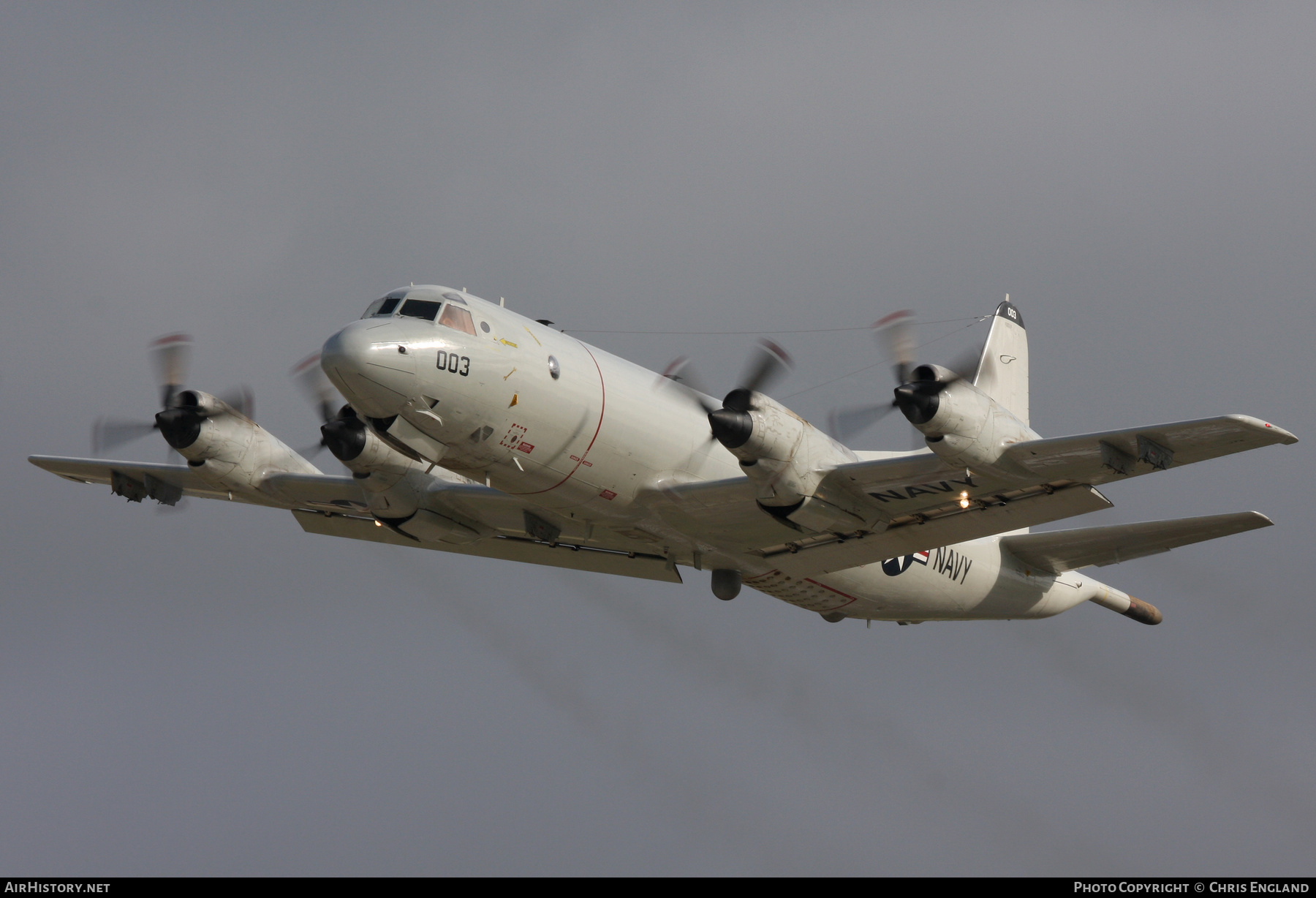 Aircraft Photo of 163003 | Lockheed P-3C Orion | USA - Navy | AirHistory.net #446491