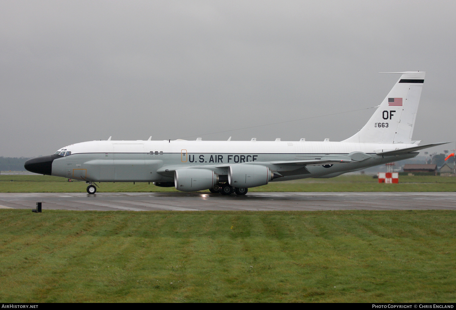 Aircraft Photo of 61-2663 / AF61-663 | Boeing RC-135S | USA - Air Force | AirHistory.net #446492