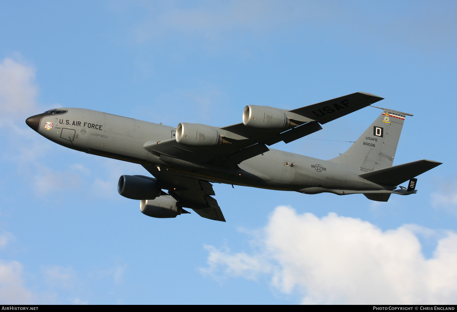 Aircraft Photo of 58-0036 / 80036 | Boeing KC-135R Stratotanker | USA - Air Force | AirHistory.net #446507