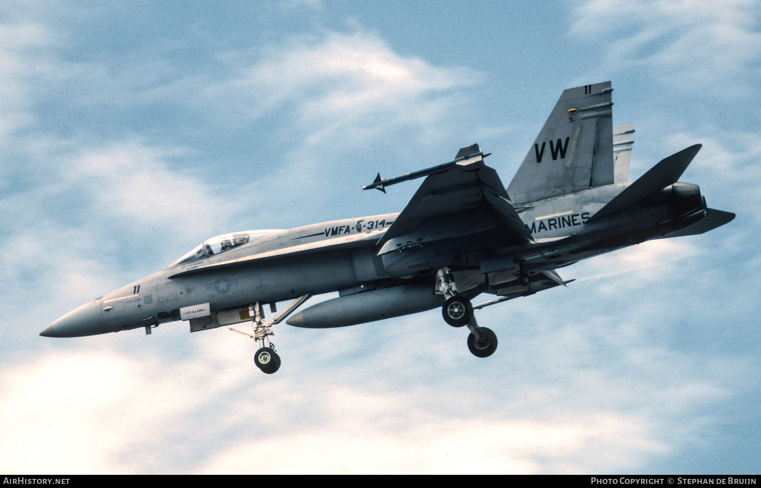 Aircraft Photo of 162439 | McDonnell Douglas F/A-18A Hornet | USA - Marines | AirHistory.net #446509