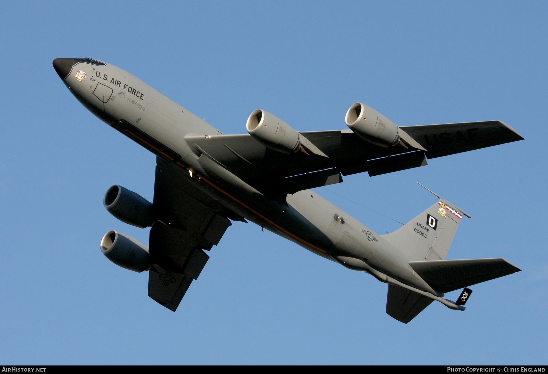 Aircraft Photo of 58-0093 / 80093 | Boeing KC-135R Stratotanker | USA - Air Force | AirHistory.net #446510