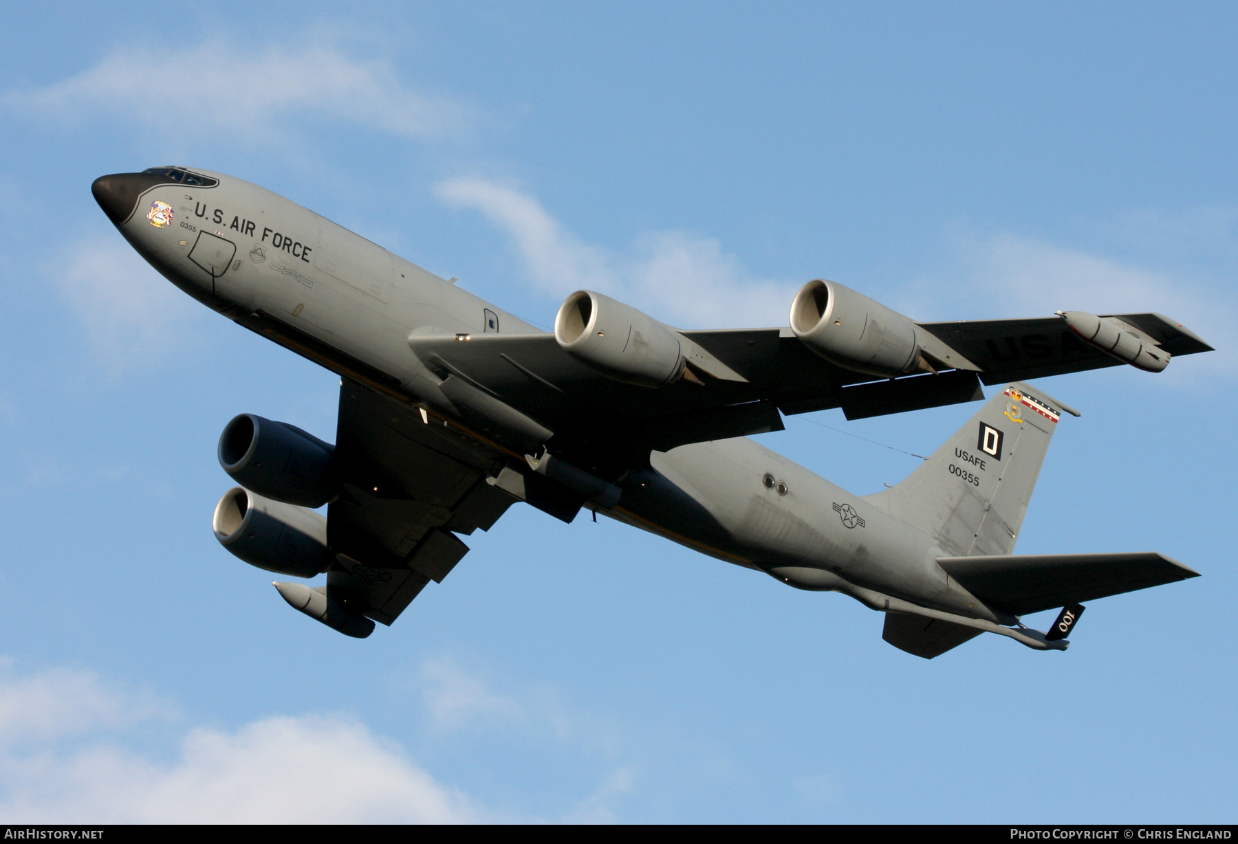 Aircraft Photo of 60-0355 / 00355 | Boeing KC-135R Stratotanker | USA - Air Force | AirHistory.net #446515