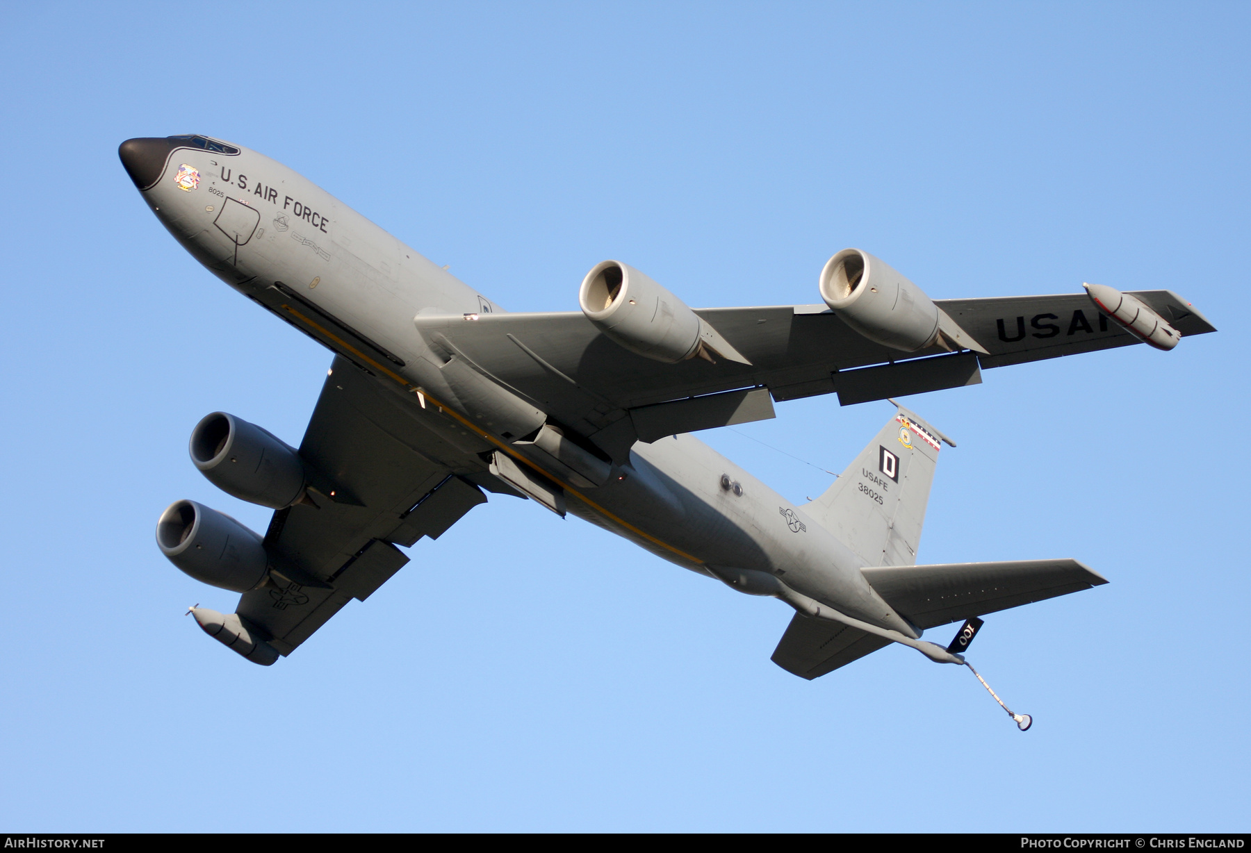 Aircraft Photo of 63-8025 / 38025 | Boeing KC-135R Stratotanker | USA - Air Force | AirHistory.net #446518