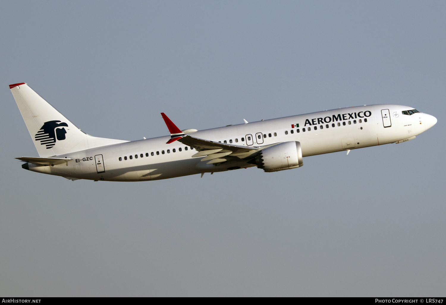 Aircraft Photo of EI-GZC | Boeing 737-8 Max 8 | AeroMéxico | AirHistory.net #446567