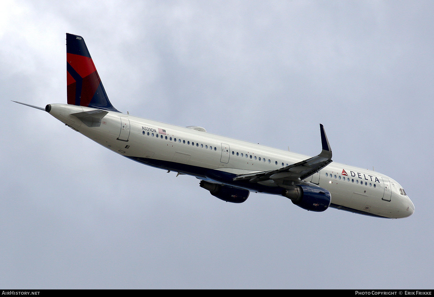 Aircraft Photo of N339DN | Airbus A321-211 | Delta Air Lines | AirHistory.net #446591