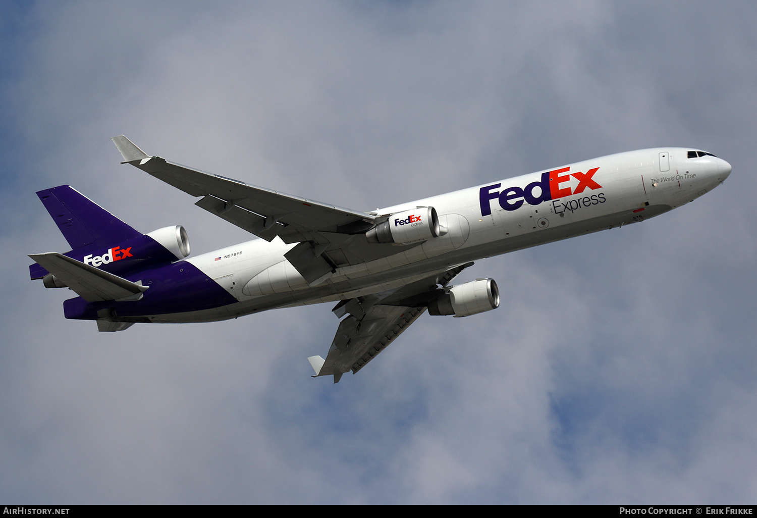 Aircraft Photo of N578FE | McDonnell Douglas MD-11/F | FedEx Express | AirHistory.net #446598